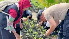 Polri Bersama Masyarakat: Ubah Lahan Tidur Jadi Sumber Ketahanan Pangan. Foto/Istimewa. 