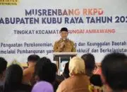 Pj Bupati Syarif Kamaruzaman Buka Musrenbang RKPD Kabupaten Kubu Raya Tahun 2026