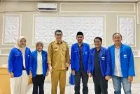 PMII Kota Pontianak Audiensi Dengan Dispora Bahas Kolaborasi Pengembangan Kepemudaan. Foto/Istimewa. 