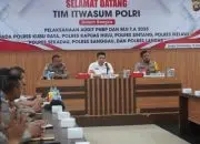 Itwasum Polri Audit PNBP di Polda Kalbar, Polres Kubu Raya dan 6 Polres Jajaran Polda Kalbar