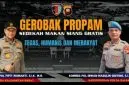 Gerobak Propam: Polda Kalbar Hadirkan Jumat Berkah dengan Makan Siang Gratis. Foto/Istimewa. 