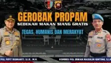 Gerobak Propam: Polda Kalbar Hadirkan Jumat Berkah dengan Makan Siang Gratis. Foto/Istimewa. 