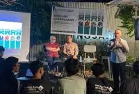 Ketua DPRD Pontianak Satarudin Apresiasi Aksi Pemuda Mengawal Demokrasi. Foto/Istimewa. 