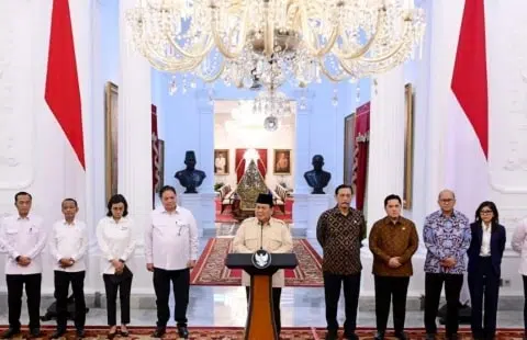 Presiden Prabowo Umumkan Kebijakan Kewajiban Penyimpanan DHE SDA di Dalam Negeri. Foto/Istimewa. 