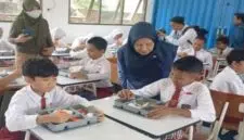 Pemkab Kubu Raya Launching Program Makan Bergizi Gratis di 15 Sekolah Negeri dan Ponpes. Foto/Istimewa. 