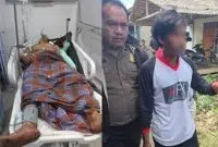 Diduga Menganiaya Ayah dan Adik Kandung, Sang Kakak Bacok Nelayan. Foto/Istimewa. 