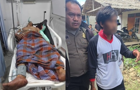 Diduga Menganiaya Ayah dan Adik Kandung, Sang Kakak Bacok Nelayan