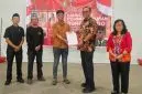 PA GMNI Pontianak Launching Pojok Pemikiran Bung Karno di Perpustakaan Daerah Provinsi Kalbar. Foto/Istimewa. 