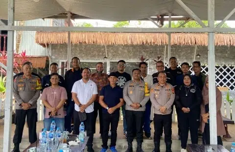 Polres Kubu Raya Bangun Keakraban Bersama Wartawan