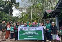 Empat Kabupaten Terima Bantuan Sembako Dari LAZISNU Kalbar. Foto/Istimewa. 