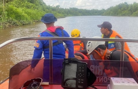 Pencarian Bocah 10 Tahun Diterkam Buaya di Kubu Raya Dihentikan