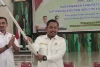 Mansur Zahri Terpilih Ketua KADIN, Siap Program Bupati dan Wakil Bupati Kubu Raya. Foto/Istimewa. 