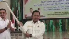 Mansur Zahri Terpilih Ketua KADIN, Siap Program Bupati dan Wakil Bupati Kubu Raya. Foto/Istimewa. 