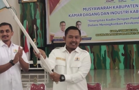 Mansur Zahri Terpilih Ketua KADIN, Siap Program Bupati dan Wakil Bupati Kubu Raya