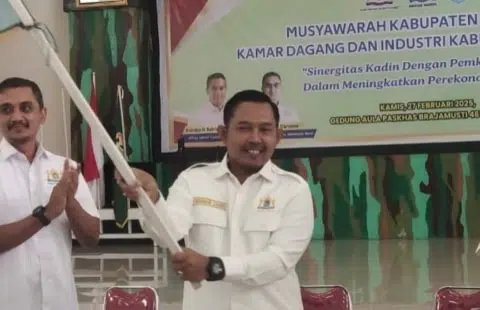 Mansur Zahri Terpilih Ketua KADIN, Siap Program Bupati dan Wakil Bupati Kubu Raya. Foto/Istimewa. 