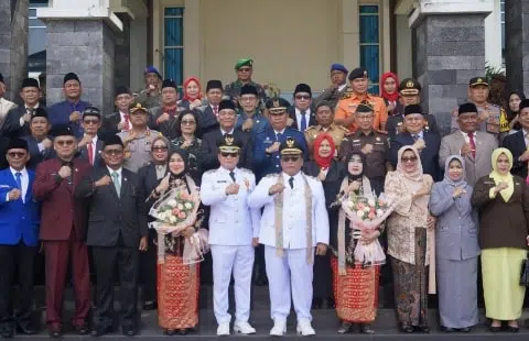 Kapolres Wahyu Jati Wibowo Siap Dukung Program Bupati dan Wakil Bupati Kubu Raya. Foto/Istimewa. 