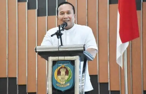 Sujiwo Hadiri Rapat Paripurna Penyampaian Pidato Bupati Kubu Raya. Foto/Istimewa. 