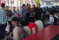 Tujuh Bocil Terlibat Tawuran, Polsek Pontianak Selatan Langsung Serahkan Ke PPA. Foto/Istimewa. 