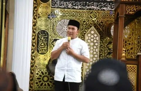 Safari Ramadan di Desa Kapur, Sujiwo Ajak Masyarakat Bersatu Bangun Kubu Raya. Foto/Istimewa. 