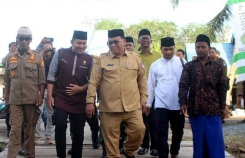 Wabup Kubu Raya Sukiryanto Hadiri Safari Ramadan Di Kuala Mandor B