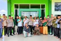 Kapolres Kubu Raya Silaturahmi ke PCNU, Jaga Kamtibmas Bareng Ulama. Foto/Istimewa. 