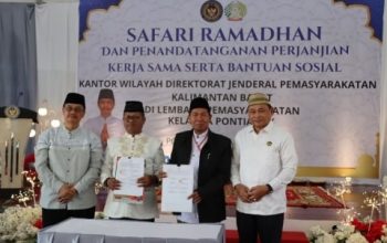 Kakanwil Kemenag Kalbar Hadiri Safari Ramadan dan Penandatanganan Perjanjian Kerjasama