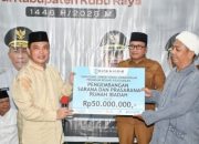 Bupati Sujiwo Serahkan SK Masjid Awaluddin Menjadi Masjid Agung Kubu Raya