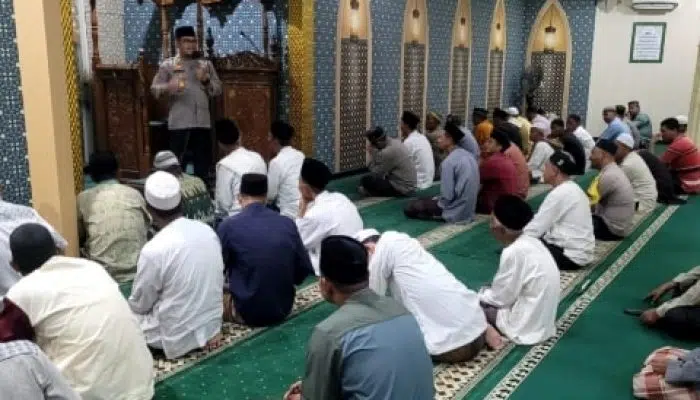 AKP Dede Hasanudin Beri Kultum Ramadhan, Ingatkan Pentingnya Keimanan dan Keamanan