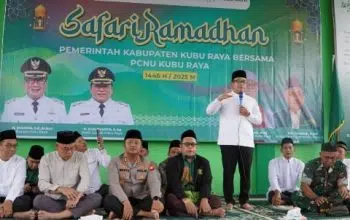 Bupati Sujiwo Hadiri Safari Ramadhan di Kantor PCNU Kubu Raya