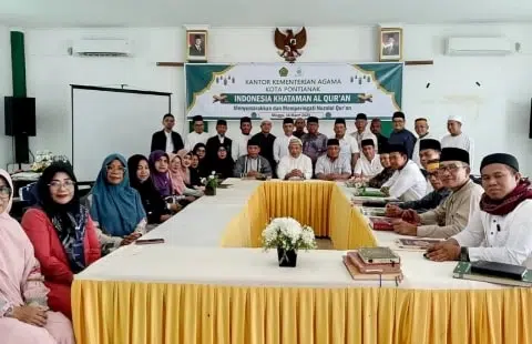 Kemenag Kalbar Monitoring Program Indonesia Khatam Al-Qur'an