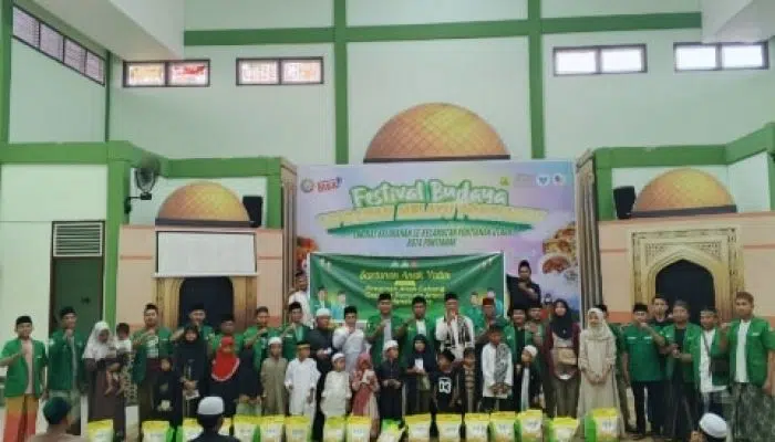 Peduli Sesama Anak Bangsa, PAC GP Ansor Pontianak Utara Adakan Santunan Anak Yatim