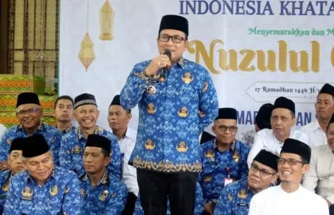 Bupati Sujiwo Dukung Kemenag Kubu Raya Tingkatkan Kesejahteraan Guru Madrasah