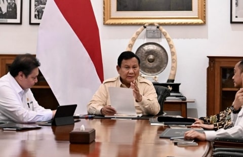 Presiden Prabowo Panggil Menko Airlangga, Bahas Perkembangan Ekonomi Nasional