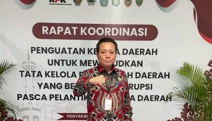 Rakor KPK RI di Yogyakarta, Ini Harapan Ketua DPRD Landak Kepada Kepala Daerah