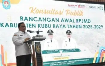 Wabup Sukiryanto Pimpin Konsultasi Publik RPJMD Kubu Raya 2025-2029