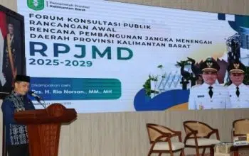 Pemprov Kalbar Gelar Forum konsultasi Publik RPJMD tahun 2025-2029