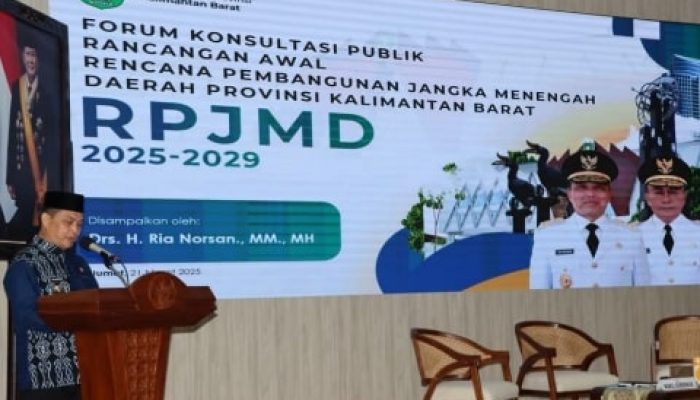 Pemprov Kalbar Gelar Forum konsultasi Publik RPJMD tahun 2025-2029