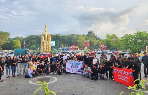 Komunitas DJ Pontianak Bagikan 1500 Takjil Sekaligus Buka Puasa Bersama ke-3