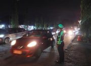Tingkatkan Keselamatan Pemudik, Polres Kubu Raya Lakukan Pengaturan Lalu Lintas
