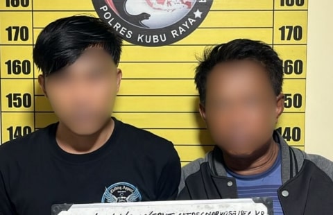 Polisi Bongkar Jaringan Sabu Jalur Perairan Kubu Raya. Foto/Istimewa. 