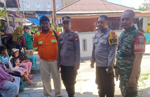 Pencarian Bocah Tenggelam di Gang Sahabat Berakhir Duka. Foto/Istimewa. 