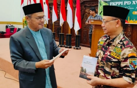 Halal Bihalal FKKPI Kalbar, Sholihin HZ Sampaikan Tausiyah Rumus Hidup Bahagia. Foto/Istimewa 
