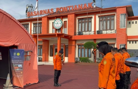 Kantor SAR Pontianak Tangani Tujuh Operasi SAR Selama Lebaran 2025