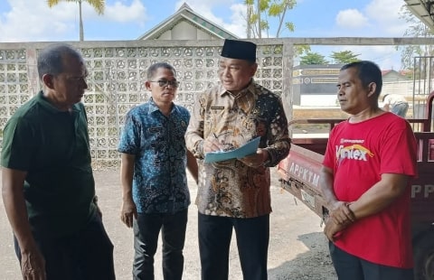 Kakanwil Kemenag Kalbar Pantau Kesiapan Asrama Haji Pontianak Sambut Kedatangan Jamaah. Foto/Istimewa. 