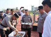 AKP Marwoto Terima Kenaikan Pangkat Pengabdian di Akhir Tugas