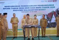 Edi Kamtono Sambut Baik Usulan Gubernur Kalbar Bangun Jembatan Kapuas III. Foto/Istimewa. 