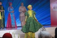 Kota Pontianak Tampilkan Corak Insang di Fashion Show APEKSI Surabaya. Foto/Istimewa. 