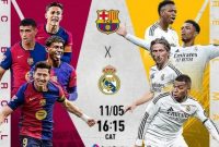 LIVE STREAMING GRATIS El Clasico Liga Spanyol 2025, Link Nonton Barcelona vs Real Madrid: Ambisi Rebut 3 Poin! Foto/Istimewa. 