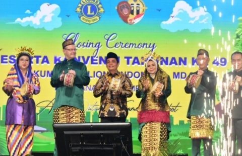 Wawako Bahasan Apresiasi Kepedulian Sosial Lions Club di Pontianak. Foto/Istimewa. 