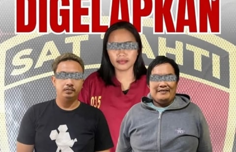 Demi Slot dan Narkoba, Pelaku Penggelapan Mobil Rental di Pontianak Ditangkap. Foto/Istimewa. 